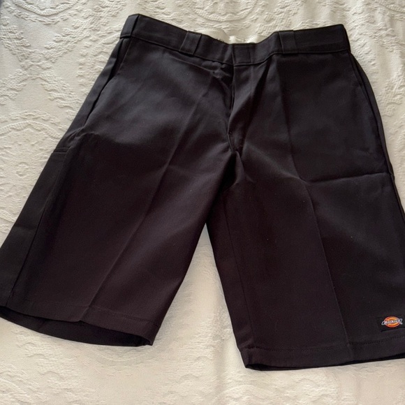 Dickies Men's Charcoal Flat Front Work Shorts - Picture 1 of 8